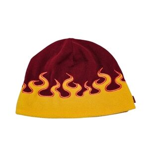 Y2k Beanie With Flames